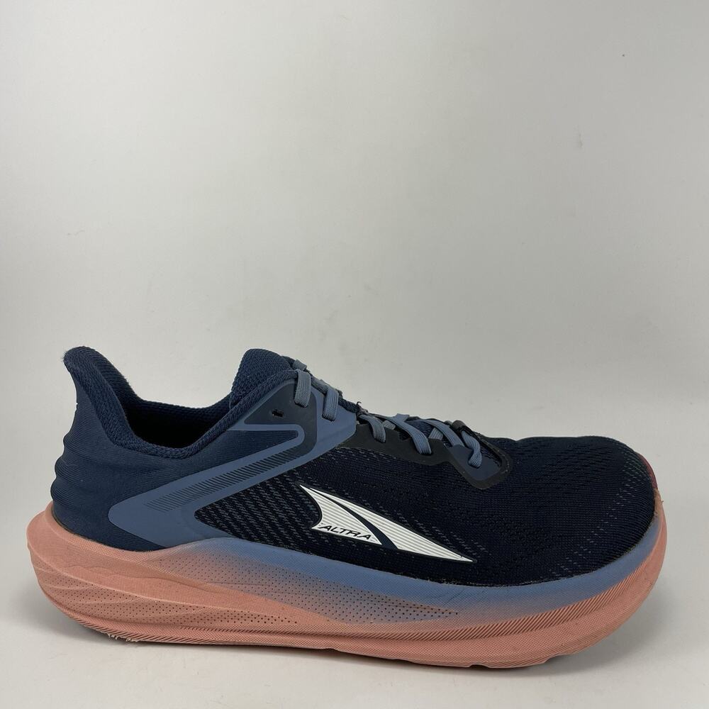 Altra FWD Experience Road Running Shoes Womens Size 9 Navy Rose Low Top Athletic